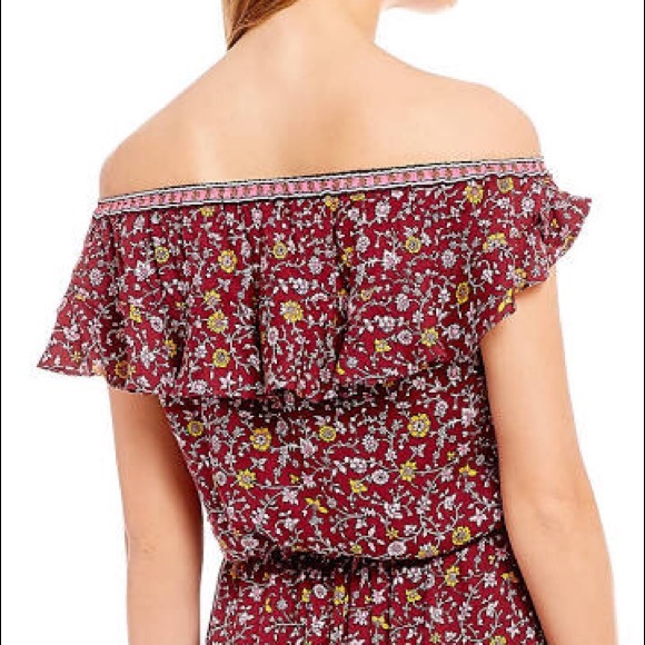 New Chelsea & Violet Darling Boho Floral Jumpsuit - Picture 4 of 7